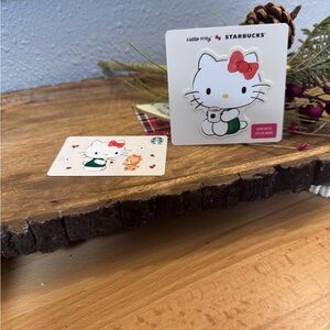 Starbucks Hello Kitty Gift Card with Red Bow